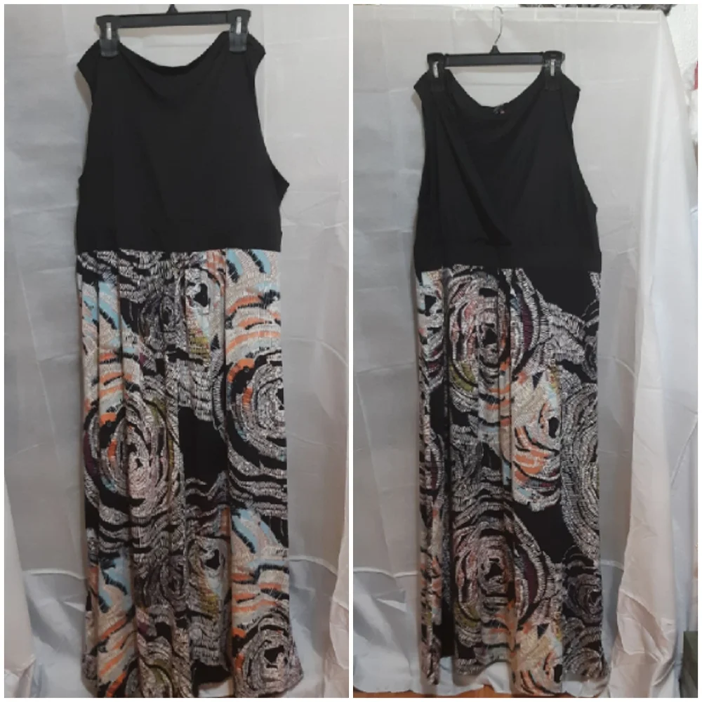 Womans Dress Casual Dinner Day Summer plus size 3x GNW b44